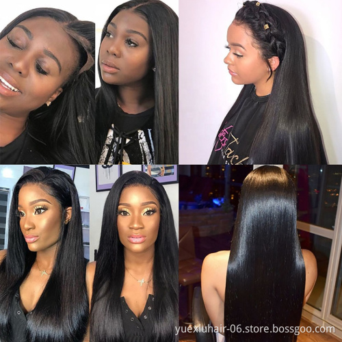 Cheap Wholesale Hair Wigs Human Lace Front Closure Body Wave Full Virgin Brazilian Cuticle Aligned Lace Closure Human Hair Wig